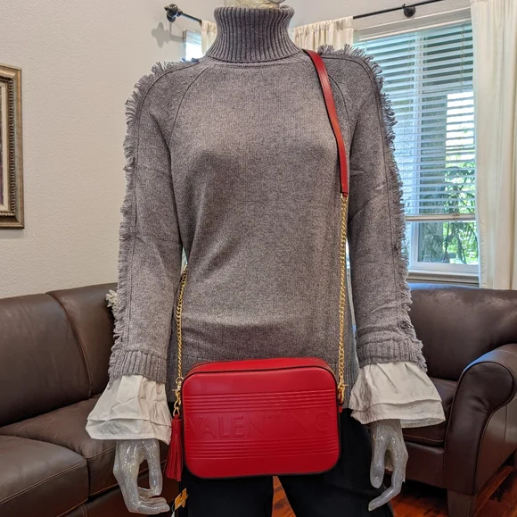 Mario Valentino★エコレザー☆ロゴ ストラップ☆クロスボディ branddepot-tokyo_l3274
